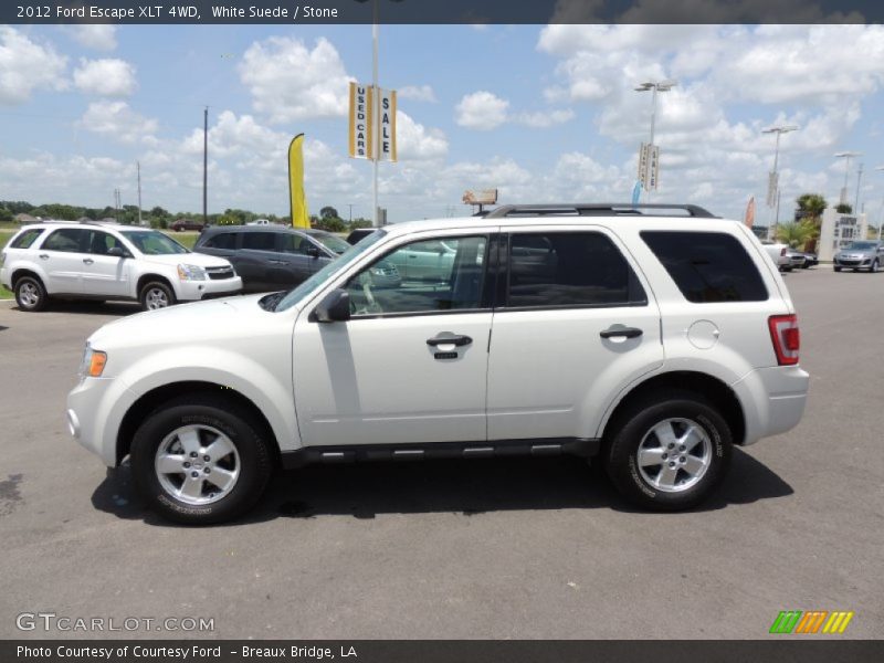 White Suede / Stone 2012 Ford Escape XLT 4WD