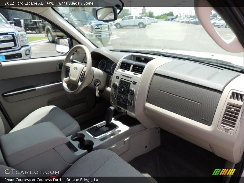 White Suede / Stone 2012 Ford Escape XLT 4WD