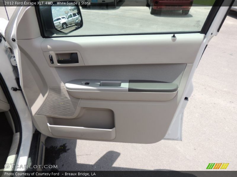 White Suede / Stone 2012 Ford Escape XLT 4WD