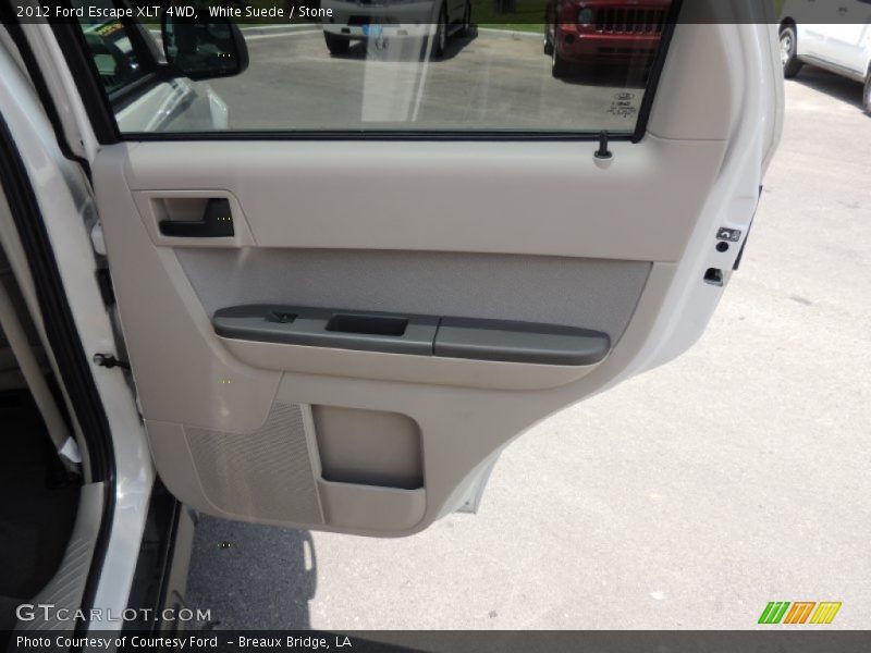 White Suede / Stone 2012 Ford Escape XLT 4WD