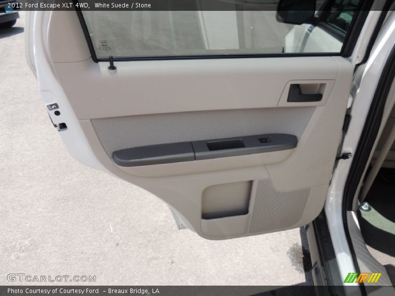White Suede / Stone 2012 Ford Escape XLT 4WD