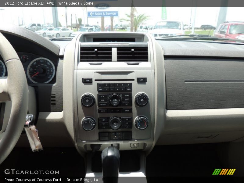 White Suede / Stone 2012 Ford Escape XLT 4WD