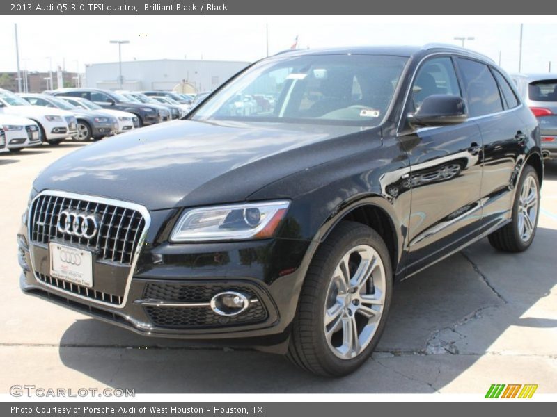 Brilliant Black / Black 2013 Audi Q5 3.0 TFSI quattro