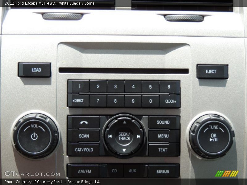 White Suede / Stone 2012 Ford Escape XLT 4WD