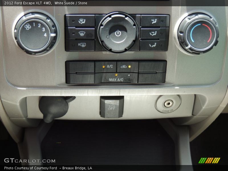 White Suede / Stone 2012 Ford Escape XLT 4WD