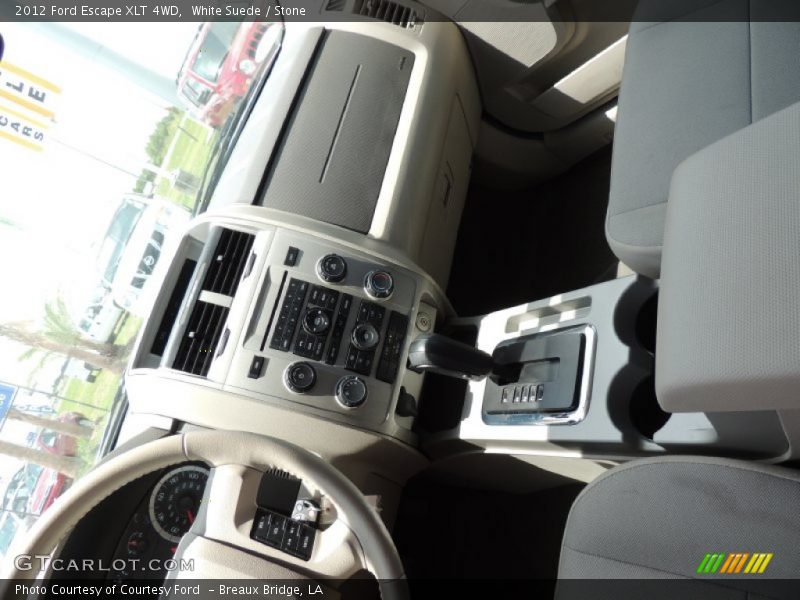 White Suede / Stone 2012 Ford Escape XLT 4WD