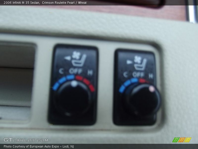 Crimson Roulette Pearl / Wheat 2006 Infiniti M 35 Sedan