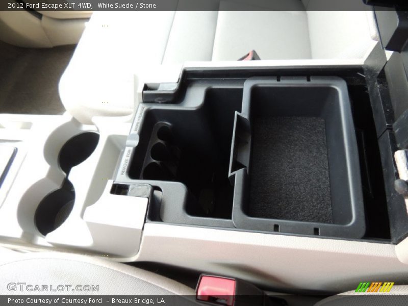 White Suede / Stone 2012 Ford Escape XLT 4WD