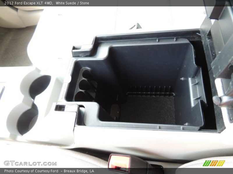 White Suede / Stone 2012 Ford Escape XLT 4WD