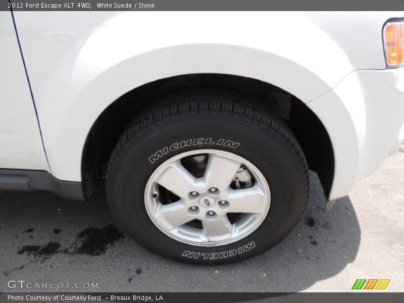 White Suede / Stone 2012 Ford Escape XLT 4WD
