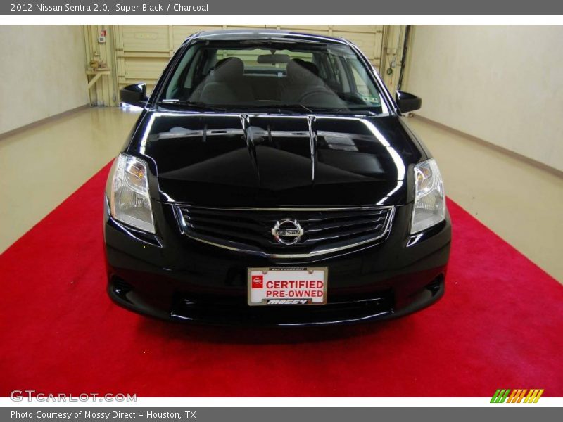 Super Black / Charcoal 2012 Nissan Sentra 2.0