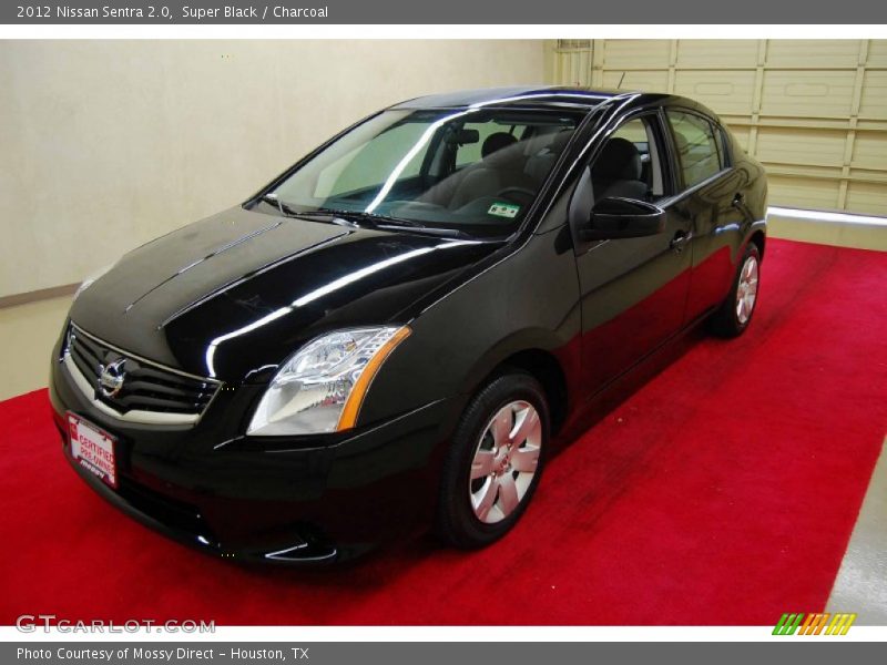 Super Black / Charcoal 2012 Nissan Sentra 2.0