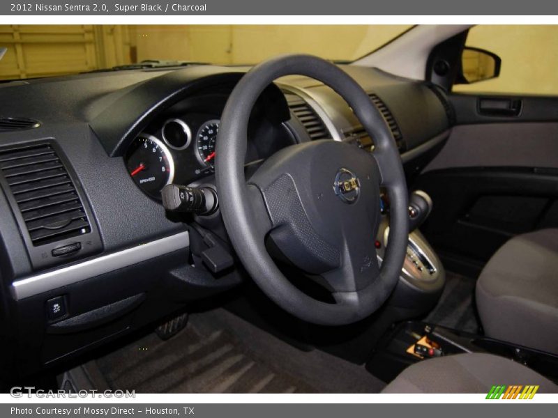 Super Black / Charcoal 2012 Nissan Sentra 2.0