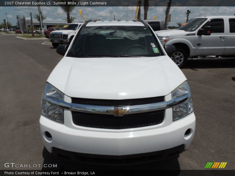 Summit White / Light Cashmere 2007 Chevrolet Equinox LS