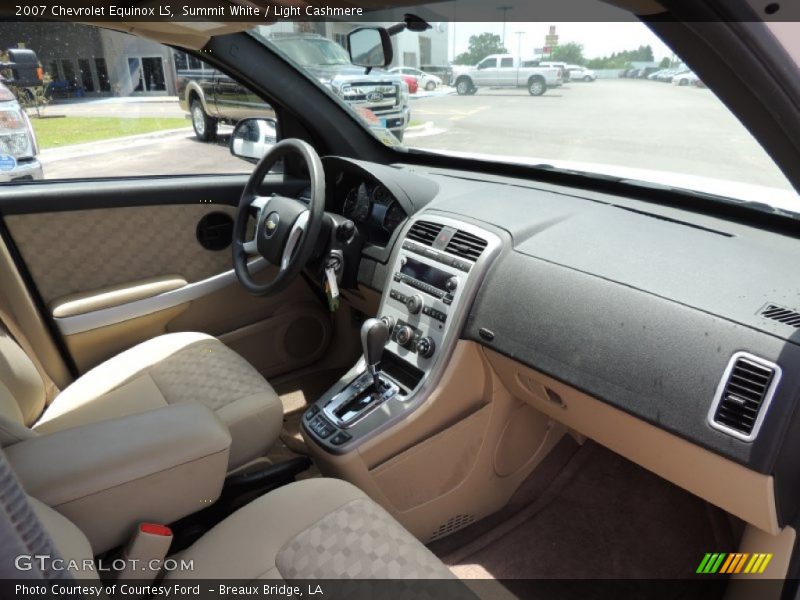 Summit White / Light Cashmere 2007 Chevrolet Equinox LS