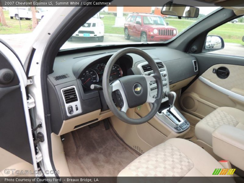 Summit White / Light Cashmere 2007 Chevrolet Equinox LS