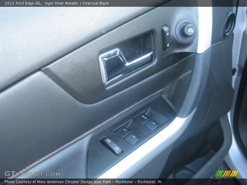 Ingot Silver Metallic / Charcoal Black 2013 Ford Edge SEL