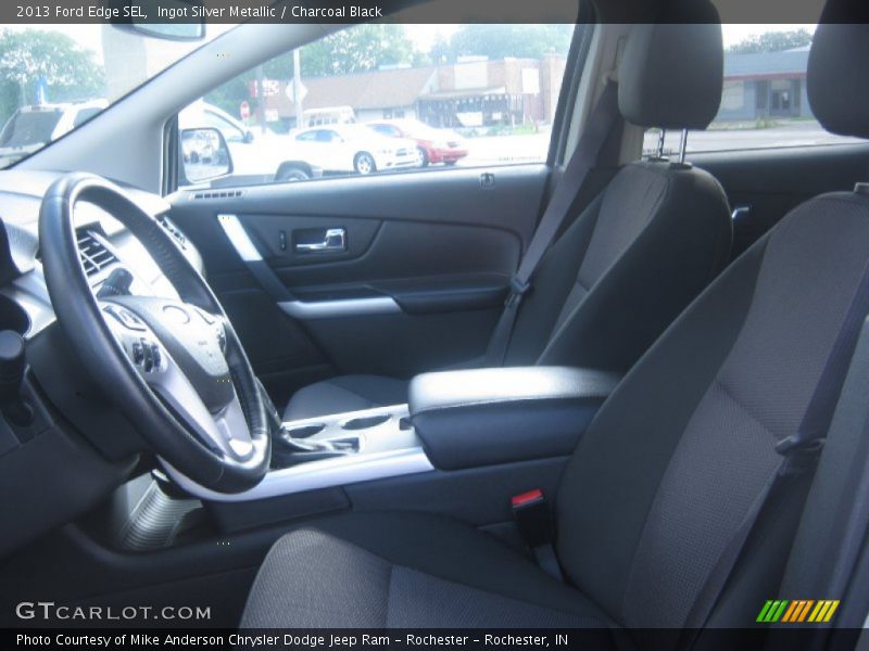 Ingot Silver Metallic / Charcoal Black 2013 Ford Edge SEL