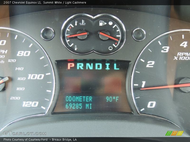 Summit White / Light Cashmere 2007 Chevrolet Equinox LS