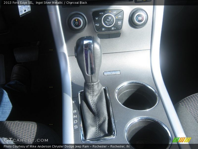 Ingot Silver Metallic / Charcoal Black 2013 Ford Edge SEL