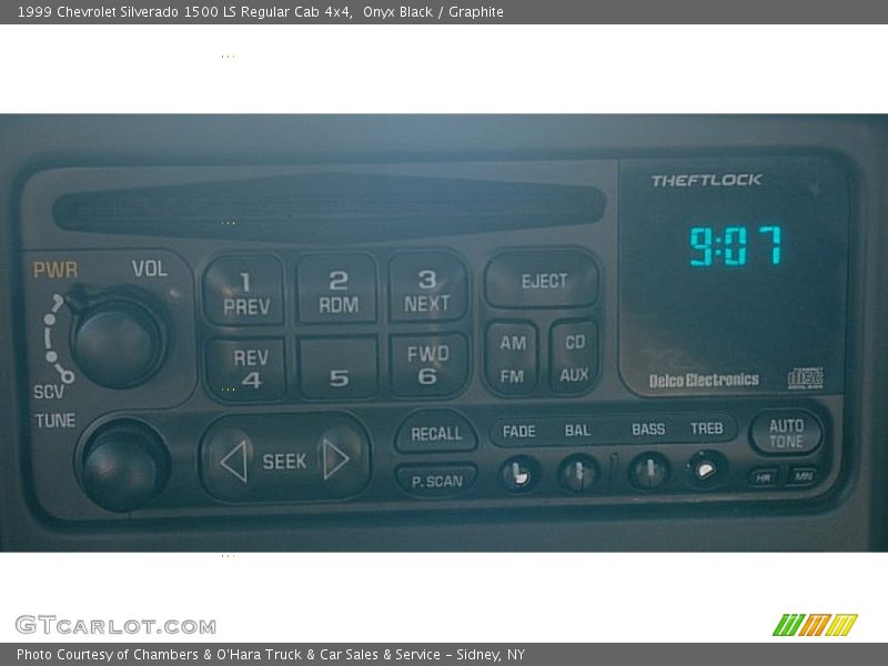 Audio System of 1999 Silverado 1500 LS Regular Cab 4x4
