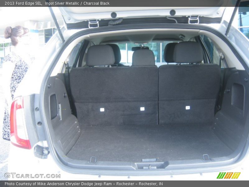 Ingot Silver Metallic / Charcoal Black 2013 Ford Edge SEL