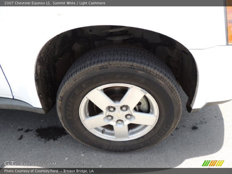 Summit White / Light Cashmere 2007 Chevrolet Equinox LS