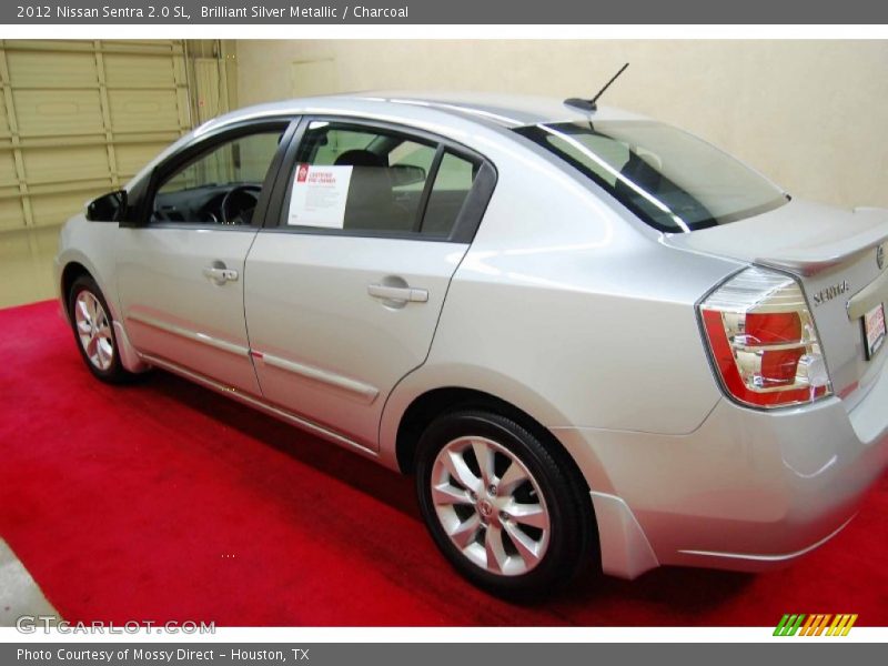 Brilliant Silver Metallic / Charcoal 2012 Nissan Sentra 2.0 SL