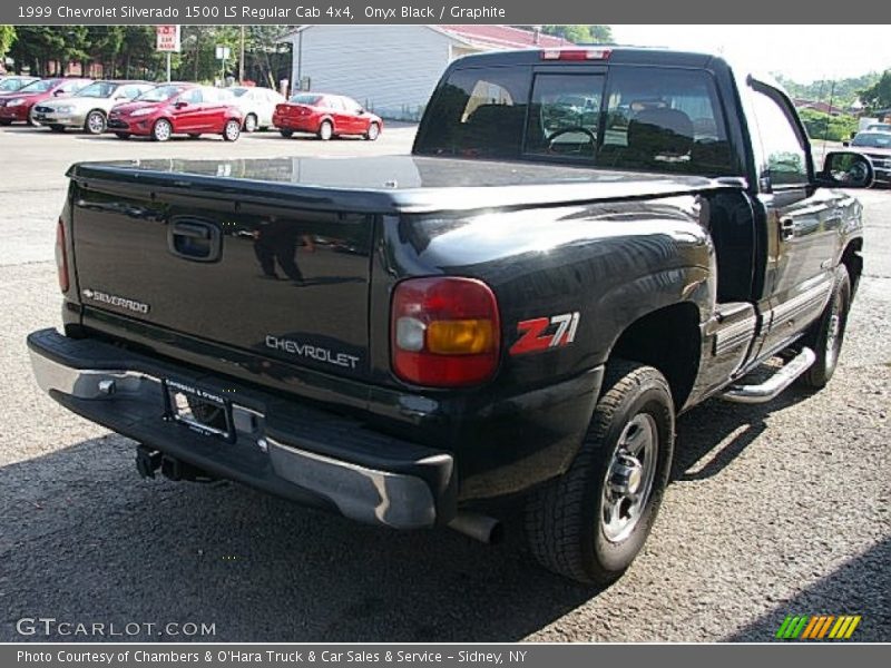 Onyx Black / Graphite 1999 Chevrolet Silverado 1500 LS Regular Cab 4x4