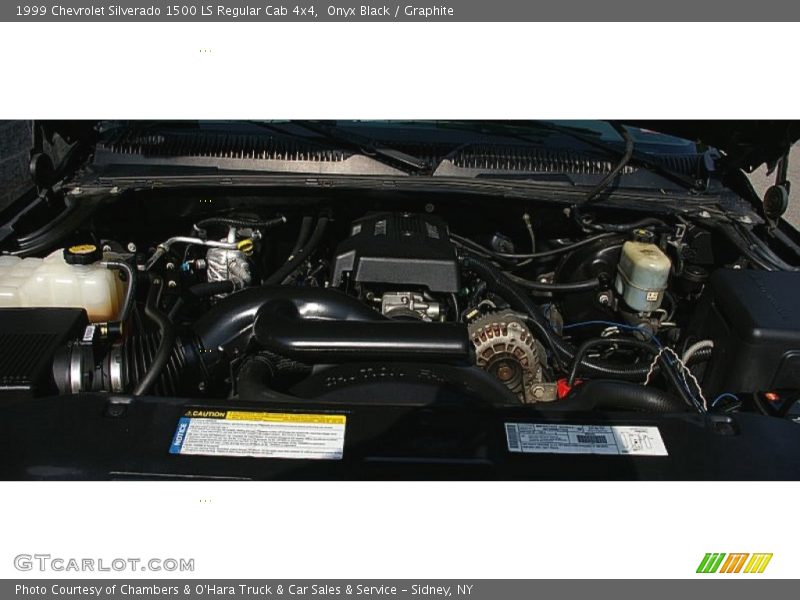  1999 Silverado 1500 LS Regular Cab 4x4 Engine - 4.8 Liter OHV 16-Valve V8