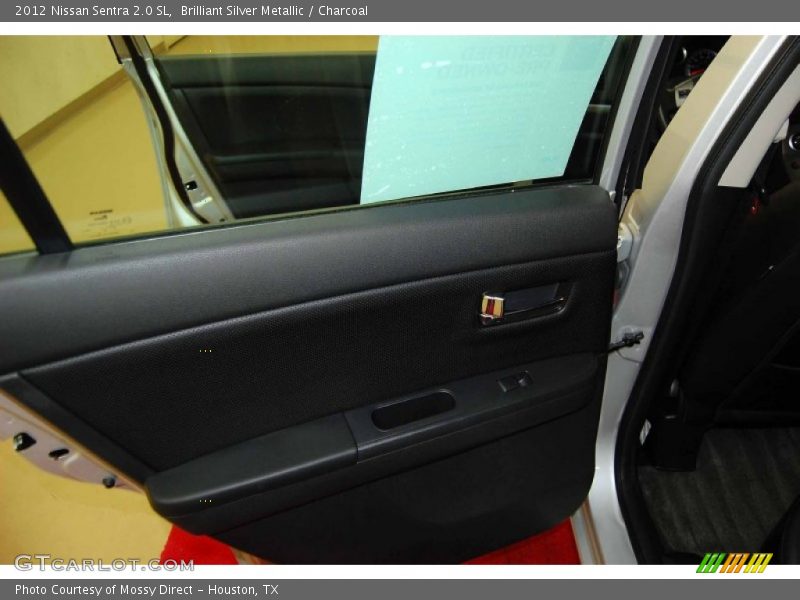 Brilliant Silver Metallic / Charcoal 2012 Nissan Sentra 2.0 SL