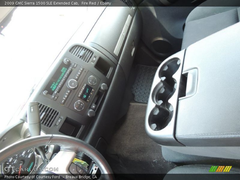 Fire Red / Ebony 2009 GMC Sierra 1500 SLE Extended Cab