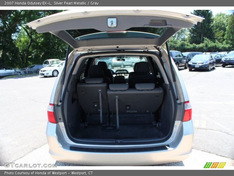 Silver Pearl Metallic / Gray 2007 Honda Odyssey EX-L