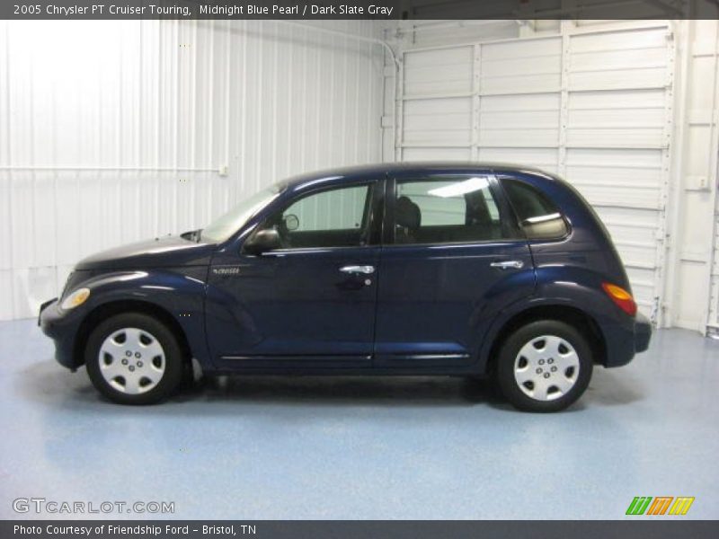 Midnight Blue Pearl / Dark Slate Gray 2005 Chrysler PT Cruiser Touring