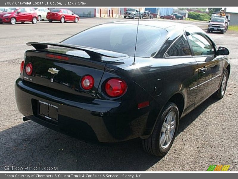 Black / Gray 2007 Chevrolet Cobalt LT Coupe