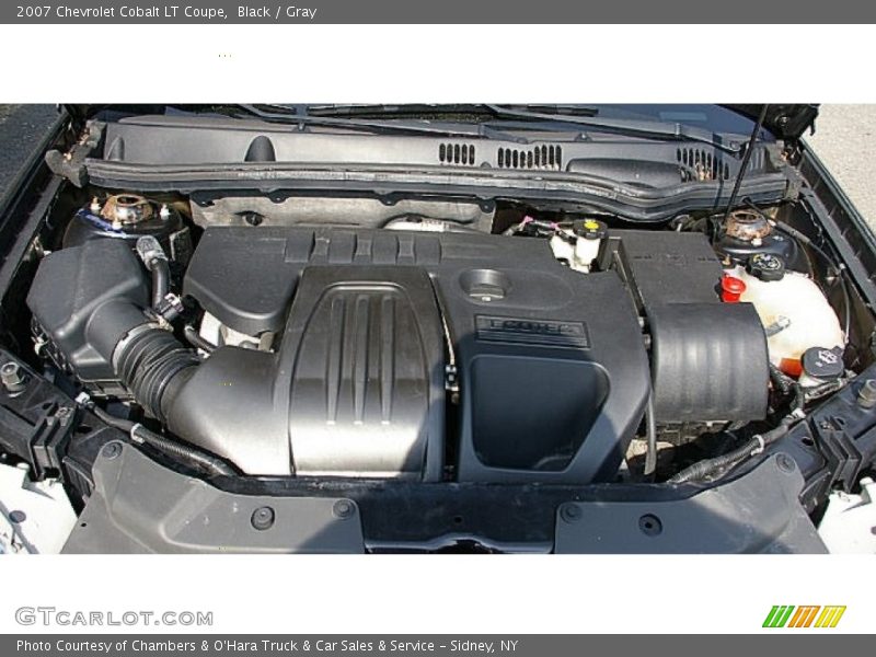 Black / Gray 2007 Chevrolet Cobalt LT Coupe