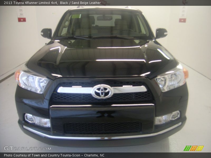 Black / Sand Beige Leather 2013 Toyota 4Runner Limited 4x4