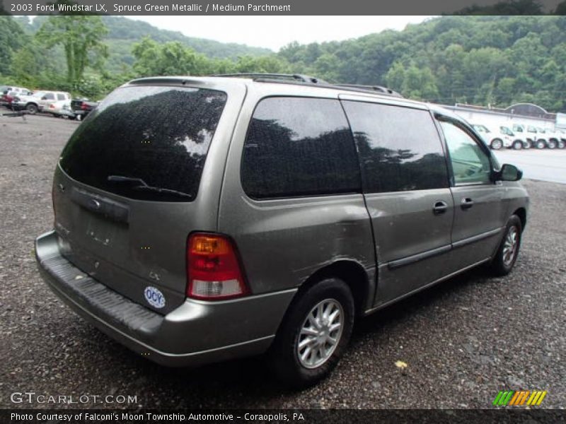 Spruce Green Metallic / Medium Parchment 2003 Ford Windstar LX