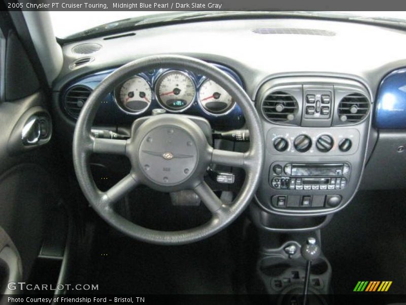 Midnight Blue Pearl / Dark Slate Gray 2005 Chrysler PT Cruiser Touring
