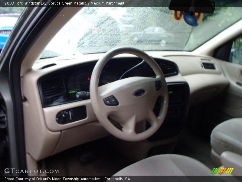 Spruce Green Metallic / Medium Parchment 2003 Ford Windstar LX