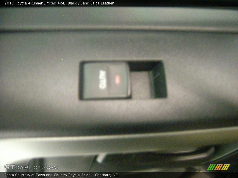 Black / Sand Beige Leather 2013 Toyota 4Runner Limited 4x4