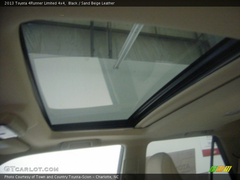 Black / Sand Beige Leather 2013 Toyota 4Runner Limited 4x4