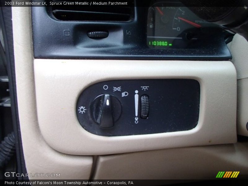 Spruce Green Metallic / Medium Parchment 2003 Ford Windstar LX
