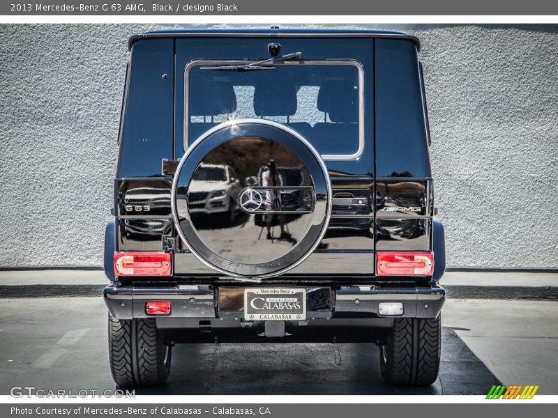 Black / designo Black 2013 Mercedes-Benz G 63 AMG