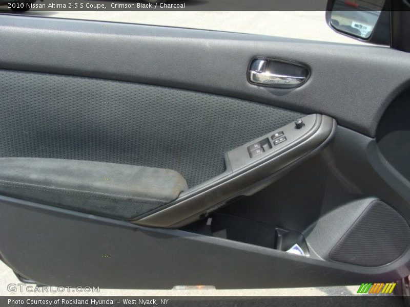 Crimson Black / Charcoal 2010 Nissan Altima 2.5 S Coupe