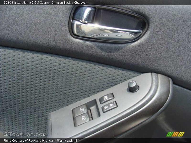 Crimson Black / Charcoal 2010 Nissan Altima 2.5 S Coupe