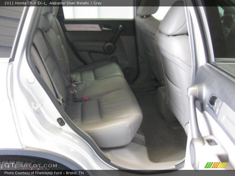 Alabaster Silver Metallic / Gray 2011 Honda CR-V EX-L