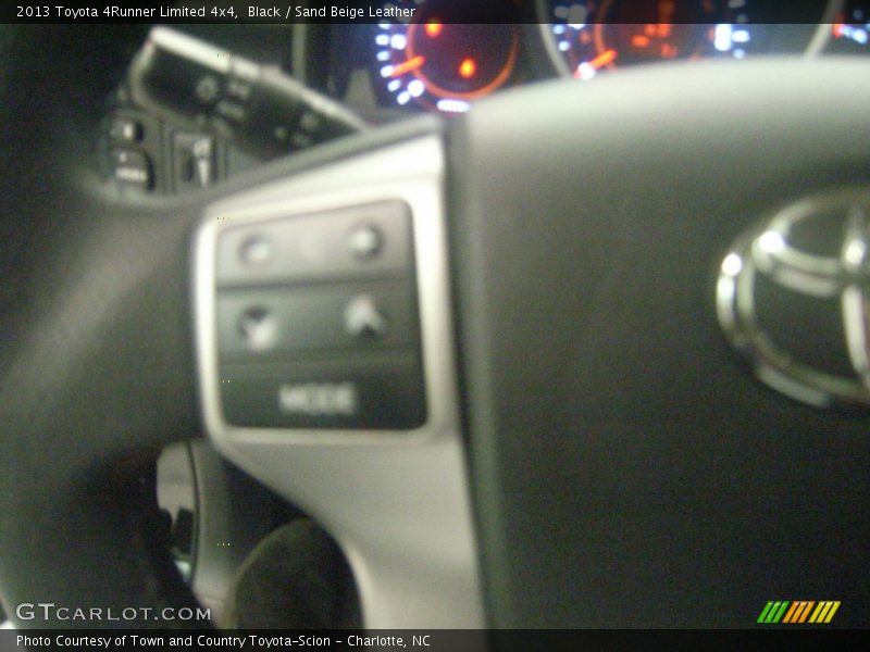 Black / Sand Beige Leather 2013 Toyota 4Runner Limited 4x4
