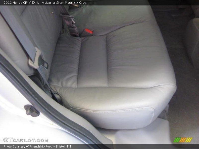 Alabaster Silver Metallic / Gray 2011 Honda CR-V EX-L