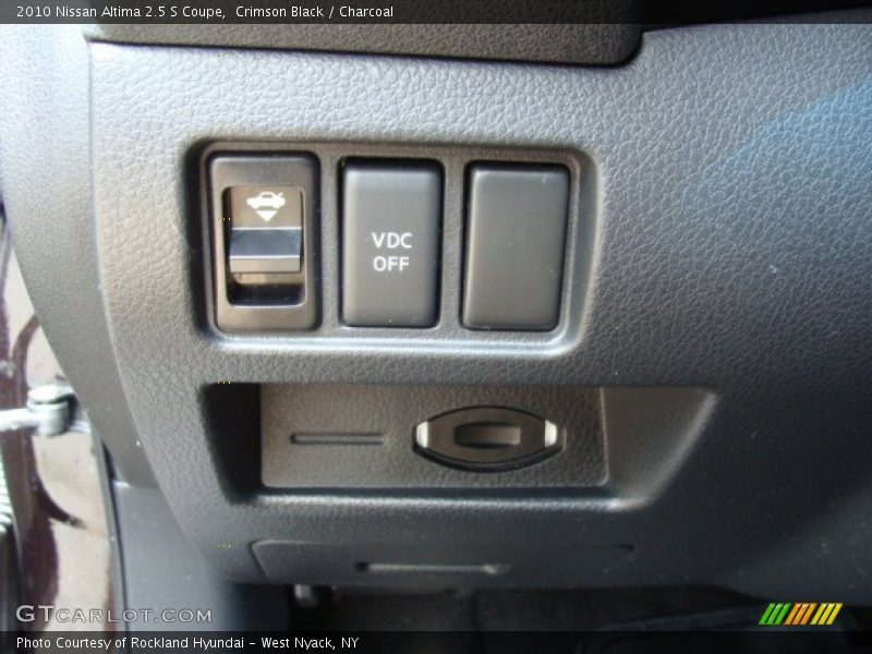 Crimson Black / Charcoal 2010 Nissan Altima 2.5 S Coupe